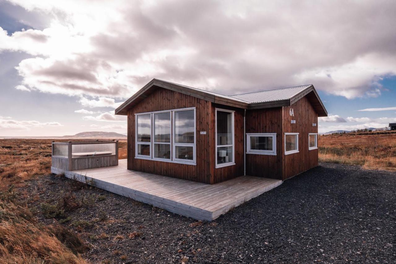 Blue View Cabin 6A With Private Hot Tub Reykholt  Dış mekan fotoğraf